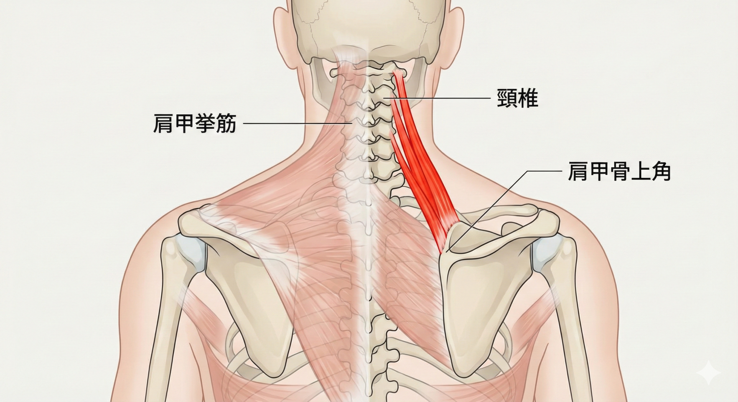 肩甲挙筋の画像