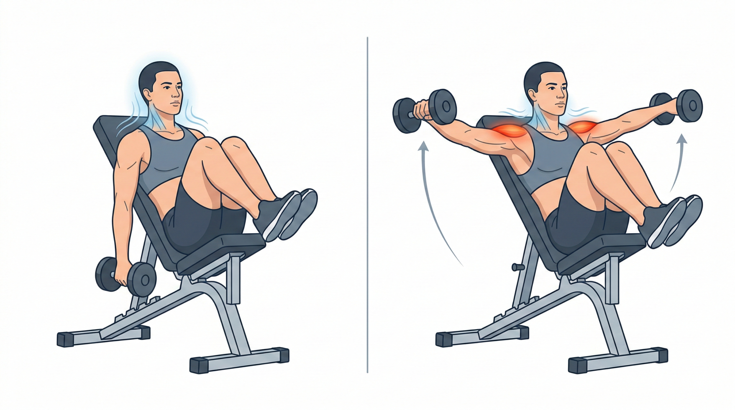 インクラインサイドレイズ