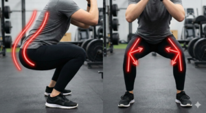 スクワットで膝・腰が痛い｜整骨院が教える痛めない正しいフォームと痩せる回数