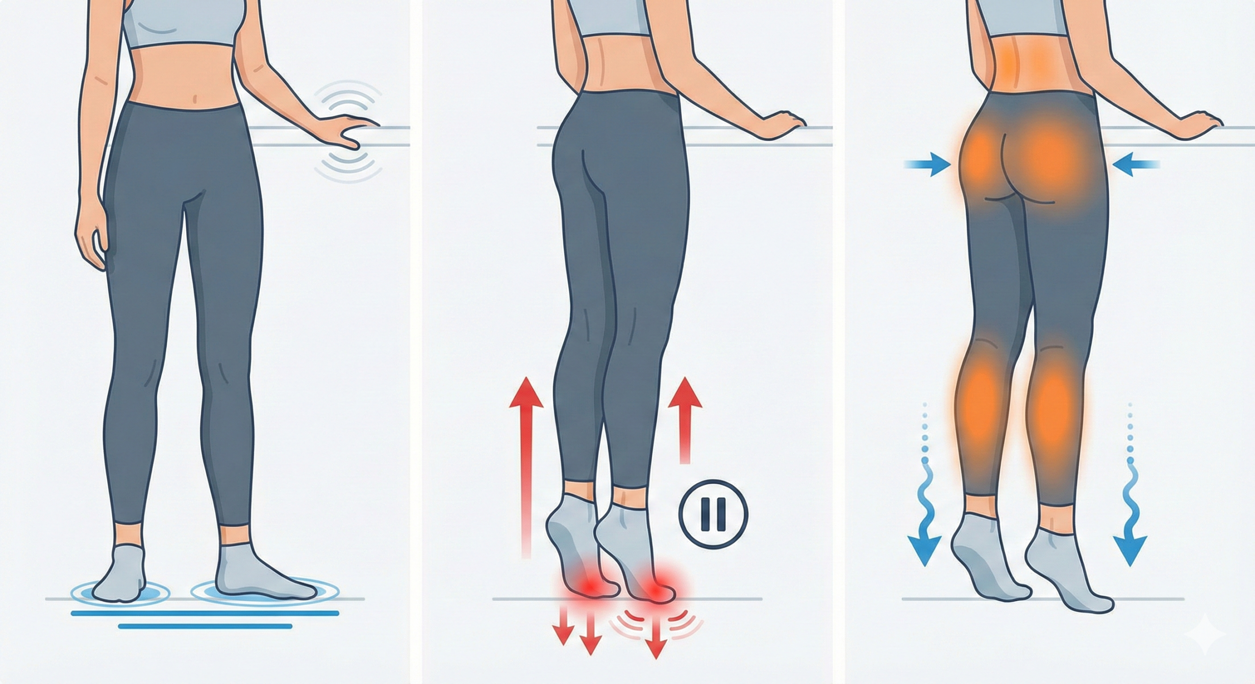 スタンディングカーフレイズの説明